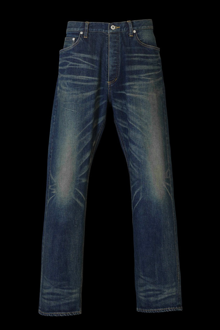 THE DENIM STRETCH SELVEDGE DENIM AUTHENTIC STRAIGHT PANTS “DARK