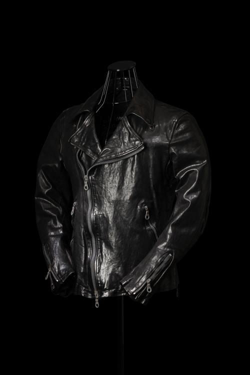 ITALY SHOULDER “GARMENT-DYED” DOUBLE RIDERS
