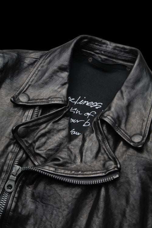 ITALY SHOULDER “GARMENT-DYED” DOUBLE RIDERS