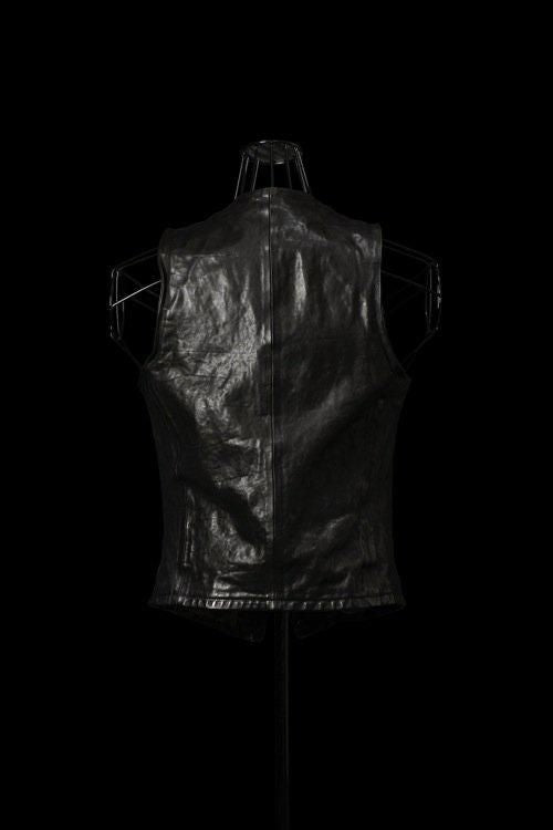 ITALY SHOULDER “GARMENT-DYED” VEST
