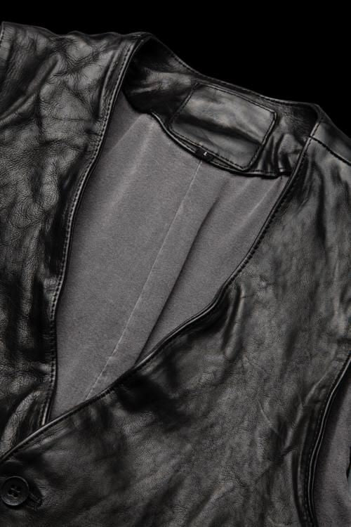 ITALY SHOULDER “GARMENT-DYED” VEST - BACKLASH Official Online Store