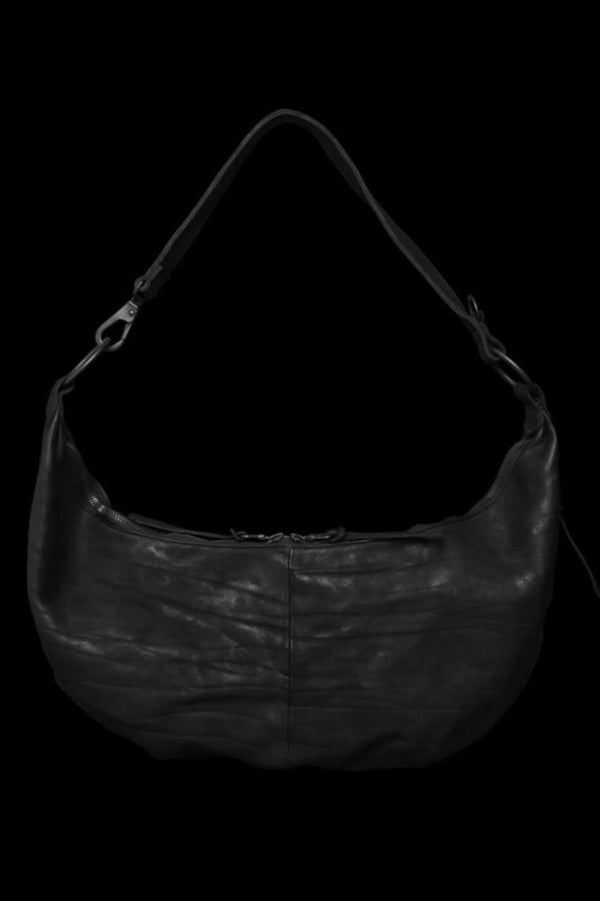 DOUBLE SHOULDER GARMENT-DYED SHOULDER BAG