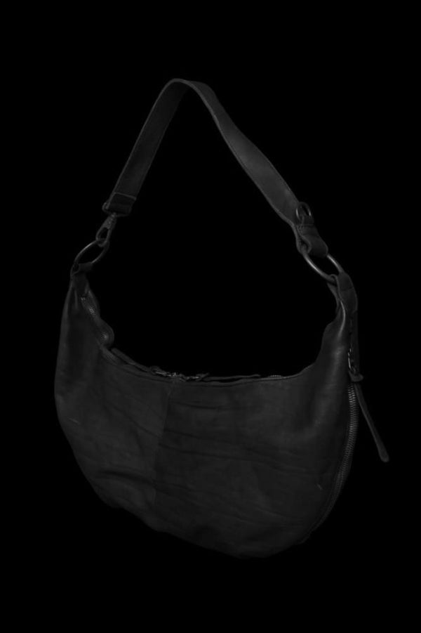 DOUBLE SHOULDER GARMENT-DYED SHOULDER BAG