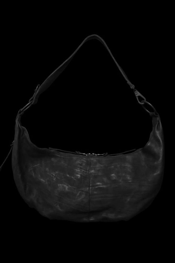DOUBLE SHOULDER GARMENT-DYED SHOULDER BAG