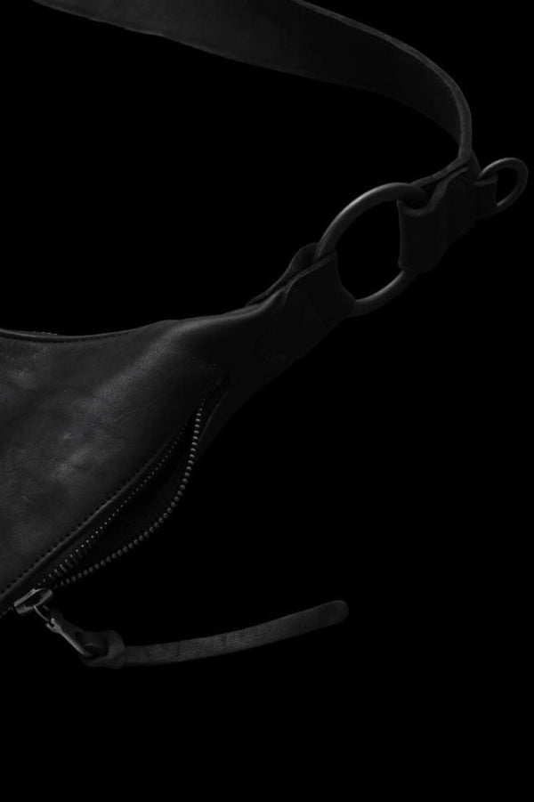 DOUBLE SHOULDER GARMENT-DYED SHOULDER BAG