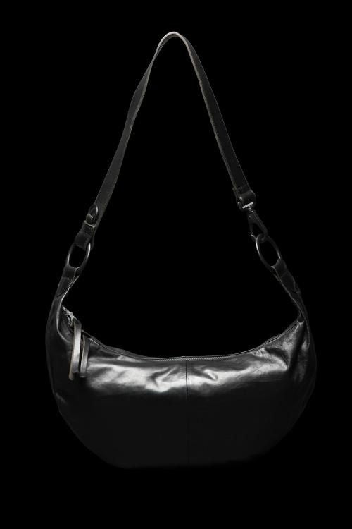 GUIDI CALF SHOULDER BAG【MEDIUM】