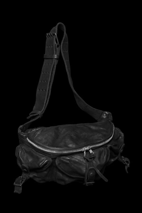 DOUBLE SHOULDER GARMENT-DYED 3PIN-BELT SHOULDER BAG