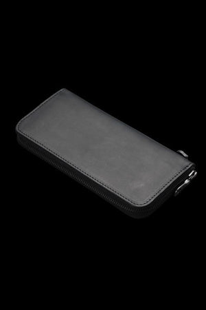 GUIDI CALF ROUND FASTNER WALLET