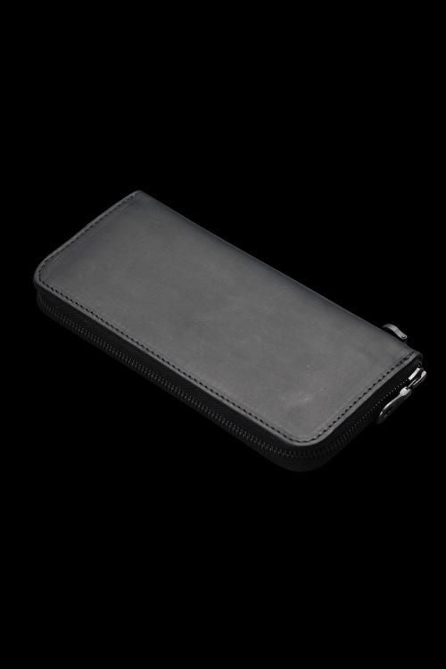 GUIDI CALF ROUND FASTNER WALLET