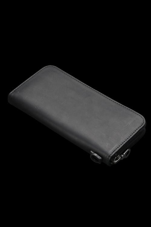 GUIDI CALF ROUND FASTNER WALLET
