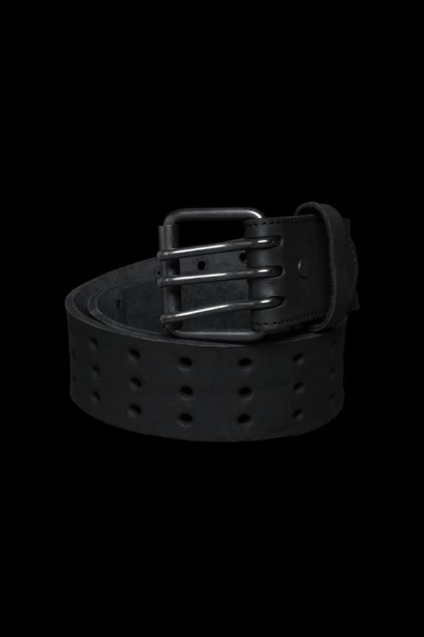 JP SHOULDER GARMENT-DYED 3PIN-BUCKLE BELT【50mm】