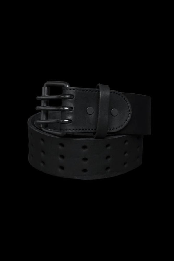 JP SHOULDER GARMENT-DYED 3PIN-BUCKLE BELT【50mm】