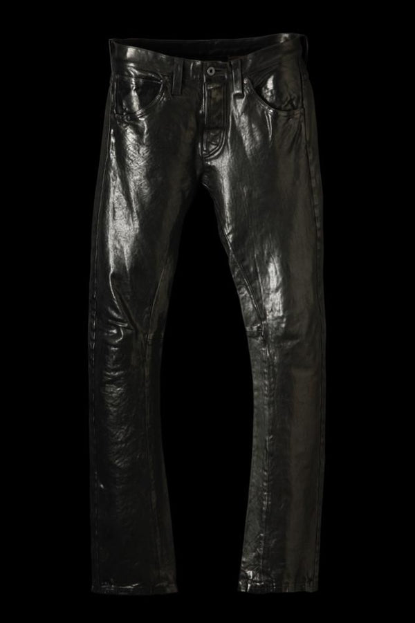 ITALY SHOULDER “GARMENT-DYED” PANTS