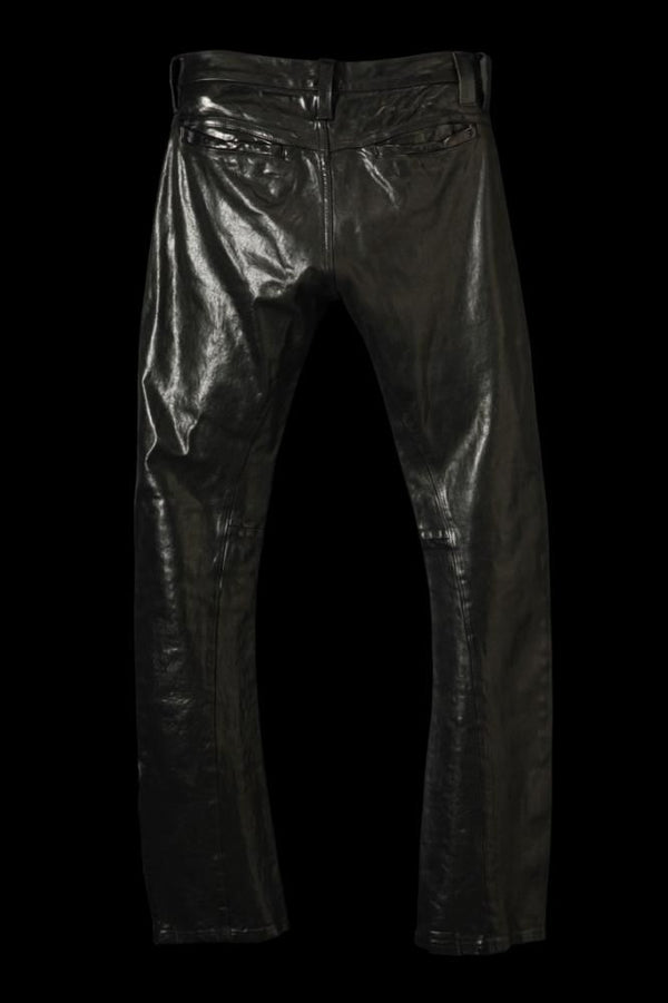 ITALY SHOULDER “GARMENT-DYED” PANTS