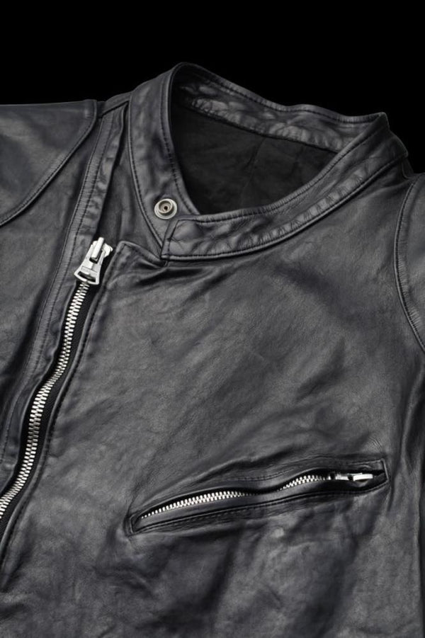 FRENCH SHOULDER “GARMENT-DYED” SEMI-DOUBLE RIDERS