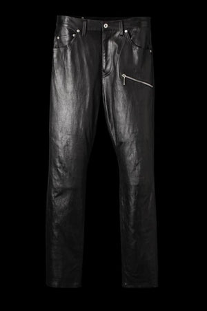STRETCH DEERSKIN PANTS "SEMI-SARROUEL"