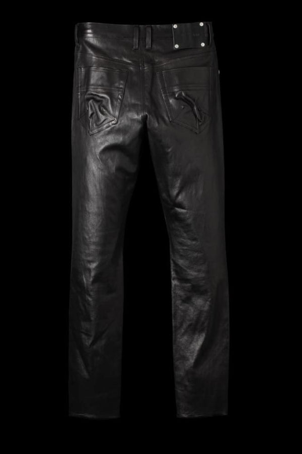 STRETCH DEERSKIN PANTS "SEMI-SARROUEL"