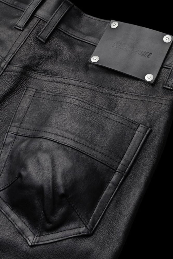 STRETCH DEERSKIN PANTS "SEMI-SARROUEL"