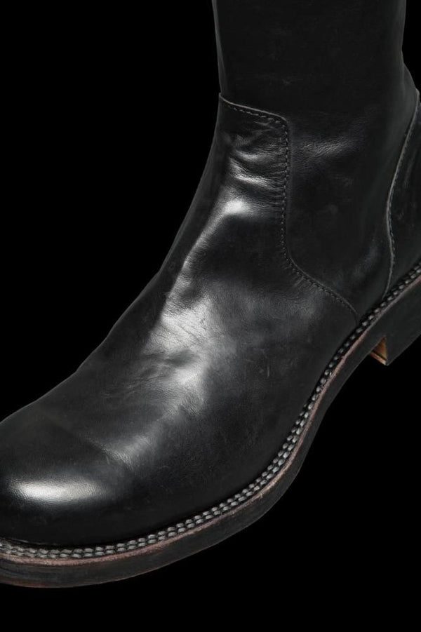 MARYAM HORSE VACHETTA SIDEZIP BOOTS