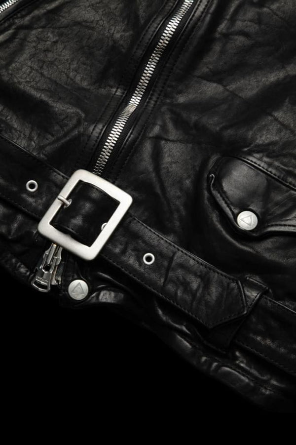 JAPAN SHOULDER “GARMENT-DYED” DOUBLE RIDERS