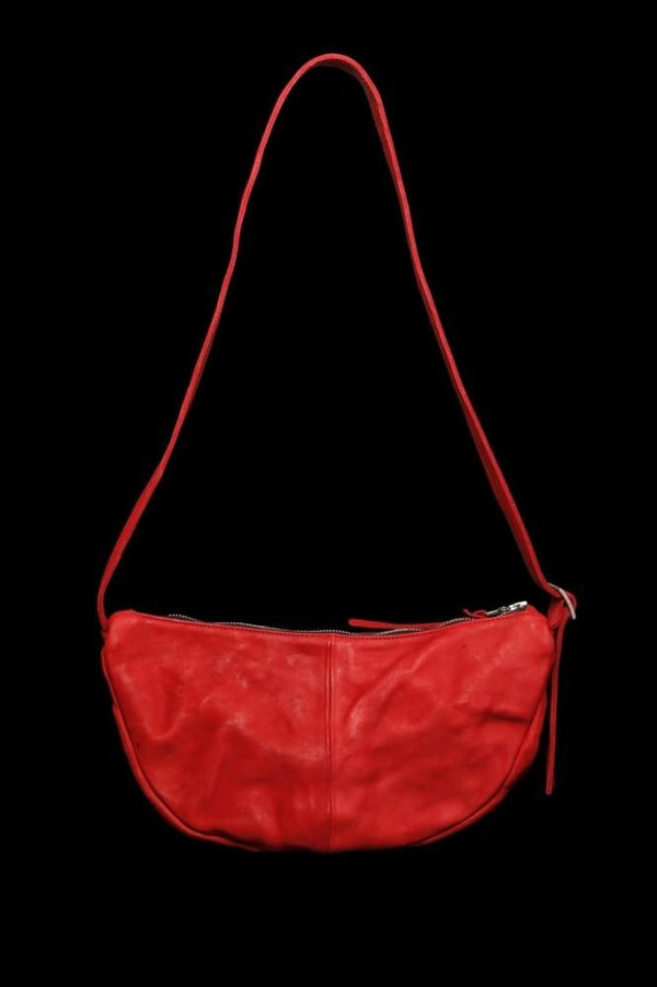 DOUBLE SHOULDER GARMENT-DYED SHOULDER BAG