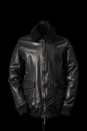 XX Yohji Yamamoto GOAT “GARMENT-DYED” G-1 FLIGHT JACKET
