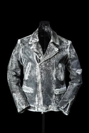 XX Yohji Yamamoto GOAT “GARMENT+SPRAY-DYED” DIRTY DOUBLE RIDERS