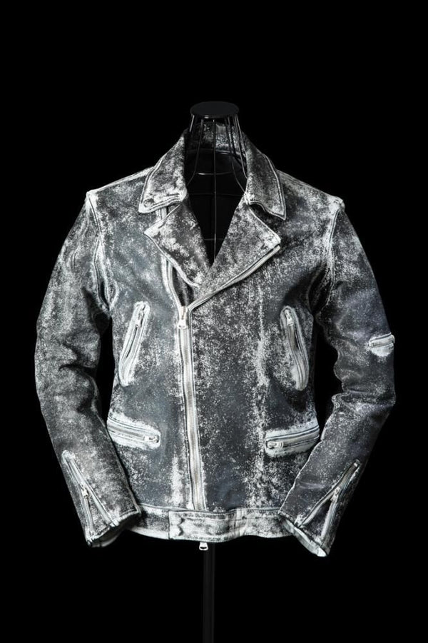 XX Yohji Yamamoto GOAT “GARMENT+SPRAY-DYED” DIRTY DOUBLE RIDERS