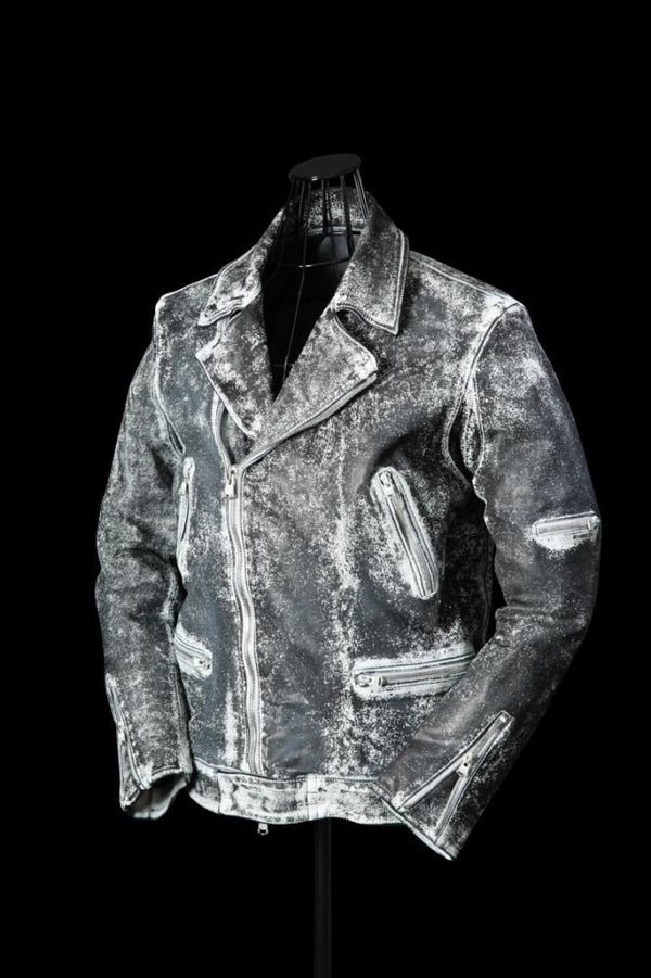 XX Yohji Yamamoto GOAT “GARMENT+SPRAY-DYED” DIRTY DOUBLE RIDERS
