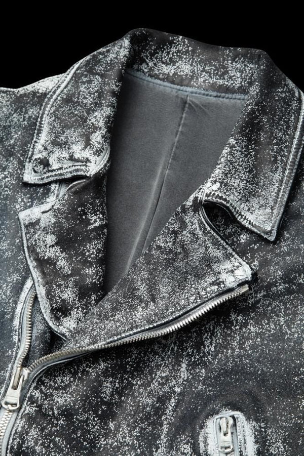 XX Yohji Yamamoto GOAT “GARMENT+SPRAY-DYED” DIRTY DOUBLE RIDERS