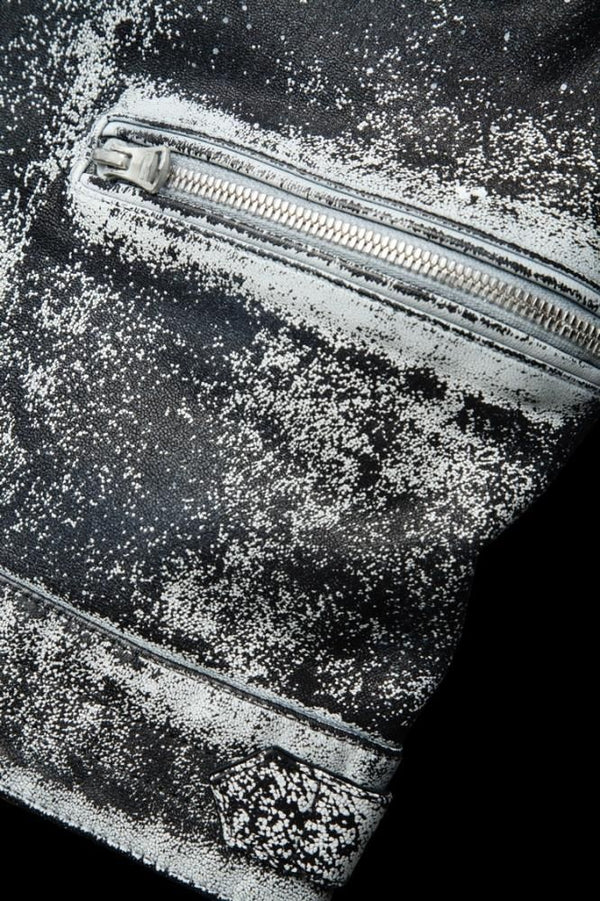 XX Yohji Yamamoto GOAT “GARMENT+SPRAY-DYED” DIRTY DOUBLE RIDERS
