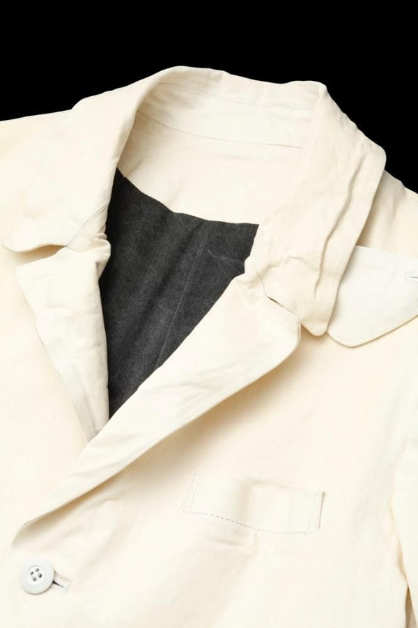 XX Yohji Yamamoto HORSE WET WHITE COMMA 6 “GARMENT-VINTAGE AGING” CLASSIC Dr.COAT