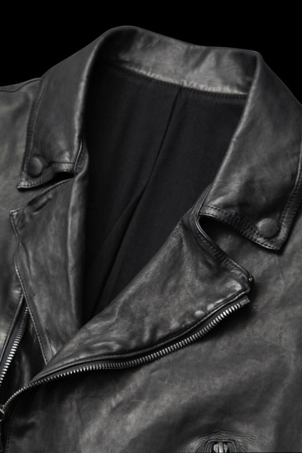 XX Yohji Yamamoto CALF “GARMENT-DYED” DOUBLE RIDERS