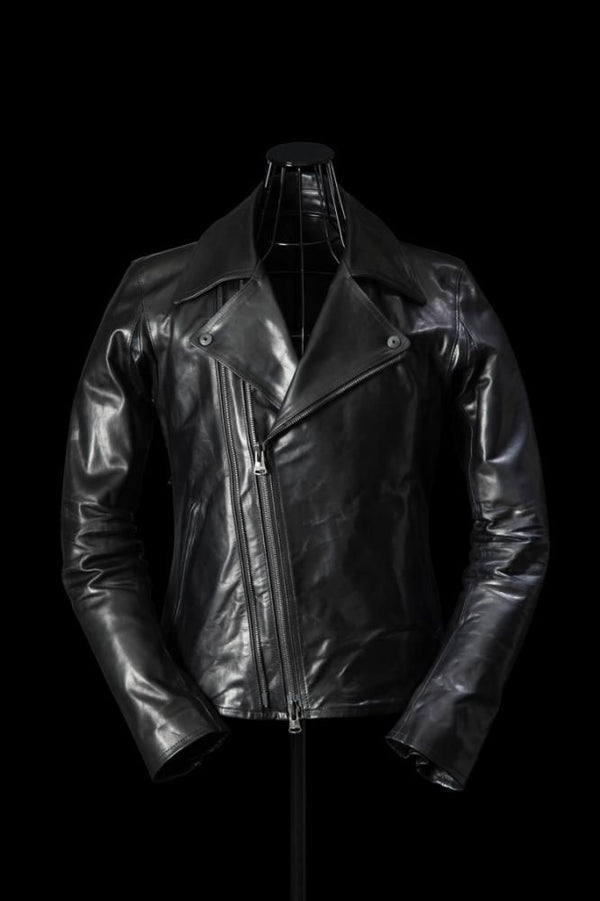 XX Yohji Yamamoto OILED HORSE “CRINKLE ARM” DOUBLE RIDERS