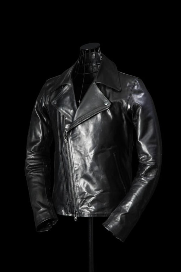 XX Yohji Yamamoto OILED HORSE “CRINKLE ARM” DOUBLE RIDERS