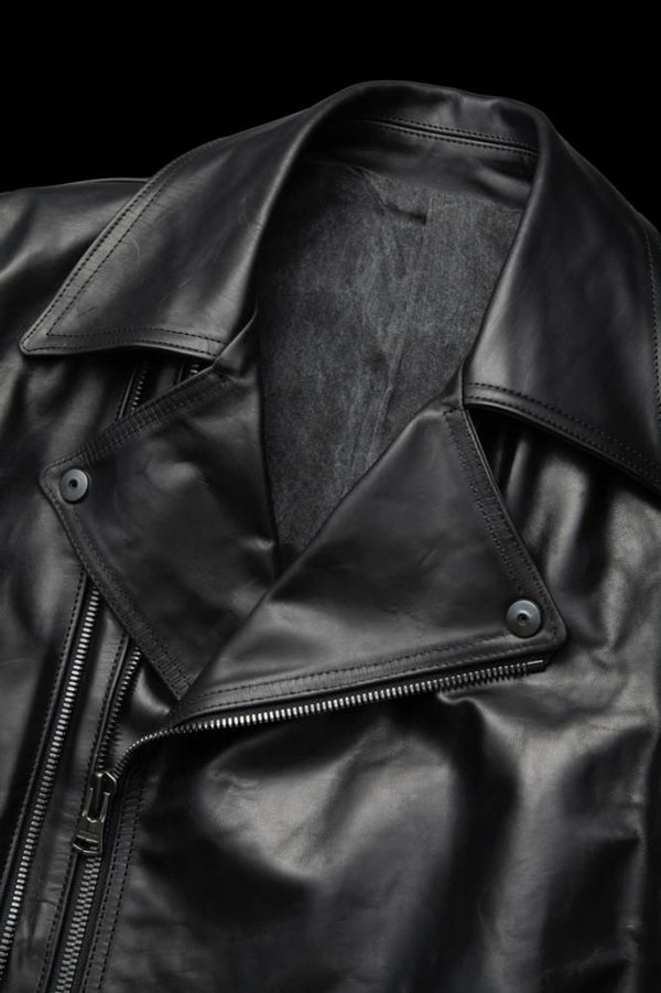 XX Yohji Yamamoto OILED HORSE “CRINKLE ARM” DOUBLE RIDERS