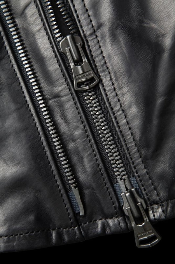 XX Yohji Yamamoto OILED HORSE “CRINKLE ARM” DOUBLE RIDERS