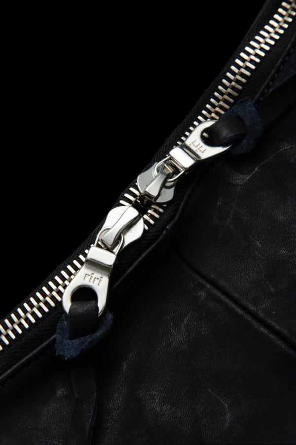 DOUBLE SHOULDER GARMENT-DYED SHOULDER BAG