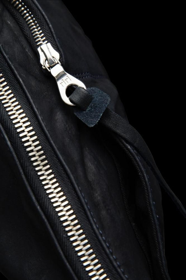 DOUBLE SHOULDER GARMENT-DYED SHOULDER BAG