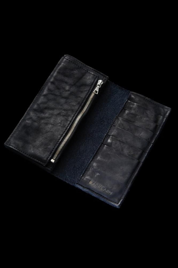 JP SHOULDER GARMENT-DYED 2FOLD LONG WALLET