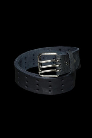 JP SHOULDER GARMENT-DYED 3PIN-BUCKLE BELT【50mm】