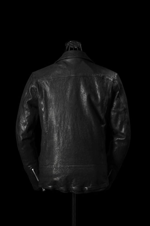 JAPAN CALF NATURAL DYED “GARMENT-WASH” DOUBLE RIDERS