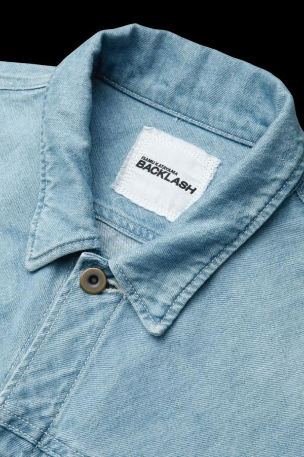 COTTON-LINEN DENIM OVERFITTING G-JACKET