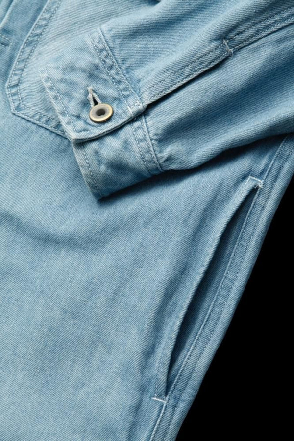 COTTON-LINEN DENIM OVERFITTING G-JACKET