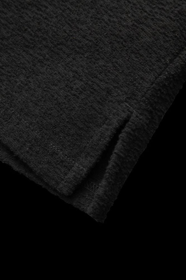 RANDOM-PILE FABRIC CUT&SEWN / OVER FIT