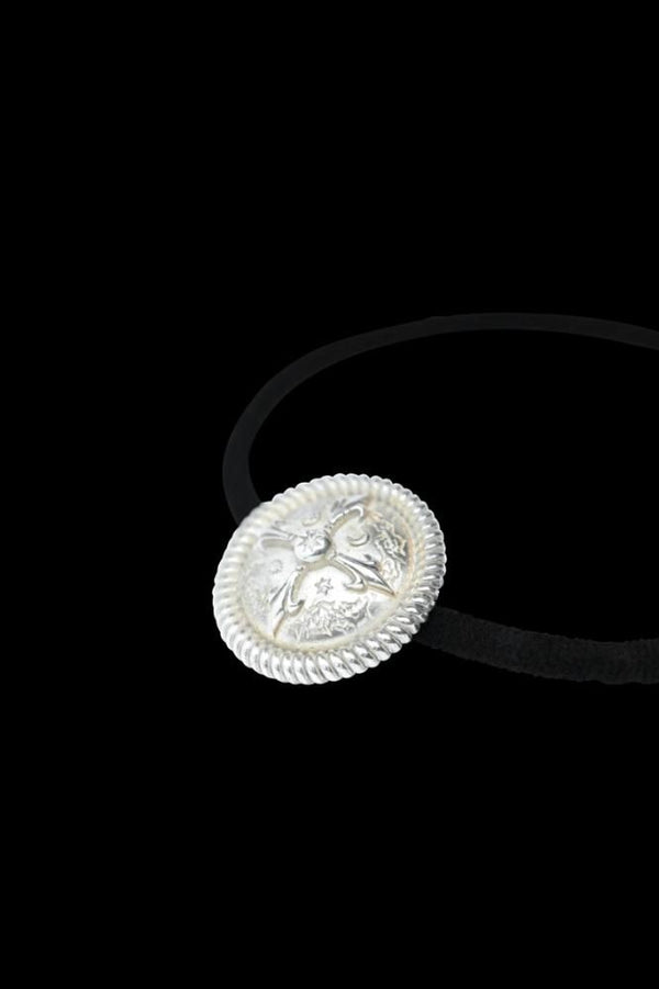 THE LINE CONCHO SILVER 925 HAIR TIES
