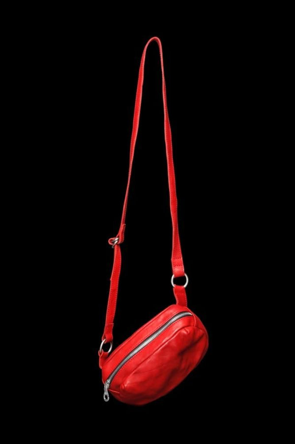 DOUBLE SHOULDER GARMENT-DYED SHOULDER POUCH