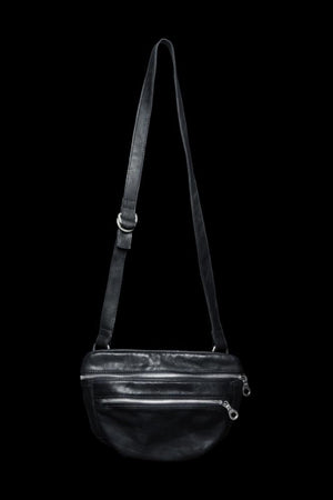 DOUBLE SHOULDER GARMENT-DYED BELT BAG