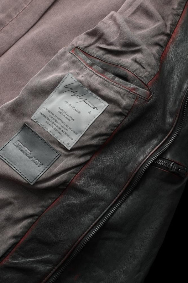XX Yohji Yamamoto “GARMENT+SPRAY-DYED” ZIPPER JACKET