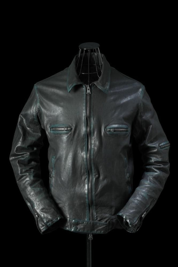 XX Yohji Yamamoto “GARMENT+SPRAY-DYED” ZIPPER JACKET
